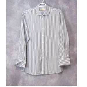 Michael Kors French Cuff Dress Shirt Size 17 34/35